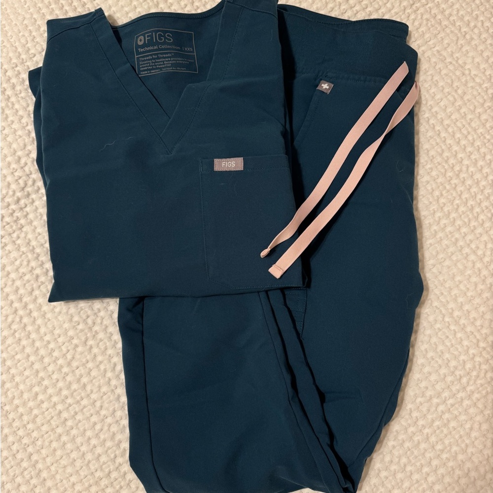 Figs Caribbean Blue Set